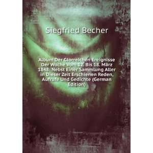   Aufrufe Und Gedichte (German Edition) Siegfried Becher 9785874791810
