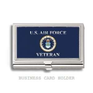  Airforce Vet Veteran #2 Business Card Holder Case 