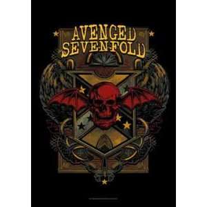  Avenged Sevenfold ~ Death Crest ~ 30x40 ~ Cloth Fabric 