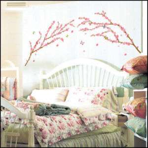 Japanese Apricot Flower WALL STICKER Removable Decal  