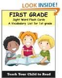  First Grade Sight Word Flash Cards: A Vocabulary List of 