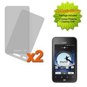  2X Custom Fit Anti Grease Screen Guard Protector For ZTE 