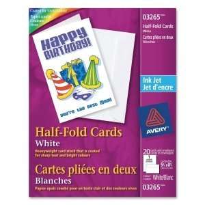  Avery Half fold Greeting Card