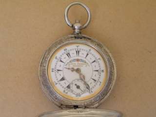 LOUIS PERRET   reloj señalado plata TURCA c1870 de OTOMANO