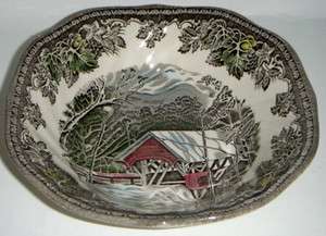 Johnson Brothers Friendly Village (Made In England) Coupe Cereal Bowl 
