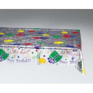  Birthday Foil Table Covers   Metallic Health & Personal 