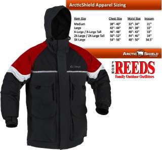 Arctic Shield Cold Weather Parka (Red/Black, XL)   9752RED05  