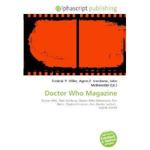  Doctor Who Magazine (9786133773363) Books
