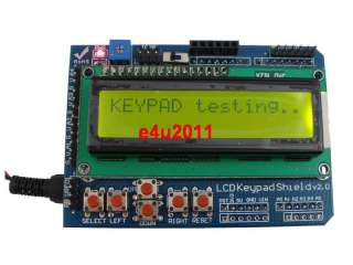 LCD 1602 Keypad Shield Module for Arduino atmega328/2560  