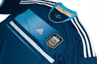 2011 2012 Argentina Football Team Away Soccer Jersey  
