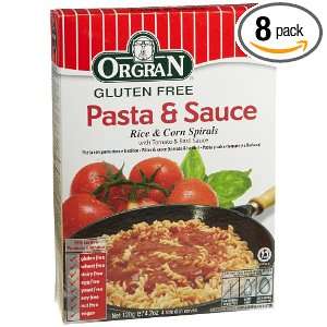   Gluten Free Pasta And Sauce, Tomato Basil, 4.2 Ounce Boxes (Pack of 8