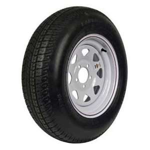    St205/75d 14 Trailer Tire & Custom Spoke Wheel Assembly Automotive