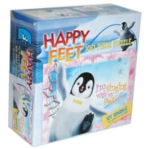  Happy Feet 100 Piece Icy Sparkle Puzzle, Im Singing with 