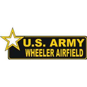  United States Army Wheeler Airfield Bumper Sticker Decal 6 