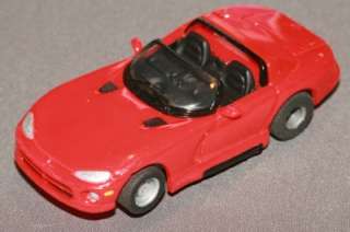 TYCO 9138 DODGE VIPER ROADSTER RED BLACK PIPES  