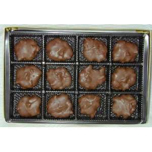 Beerntsens Chocolate Turtles   1 lb. Gift Box, Dark Chocolate:  