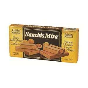Sanchis Mira Turron de Nata Nueces con Chocolate 200 grs. (7oz 