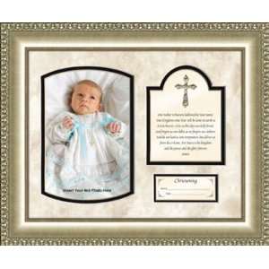  Boy Girl Baby Christening Gift Lords Prayer Framed Verse 