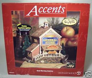 DEPT 56 ACCENTS LIGHTED LAKESIDE GENERAL STORE 59172  