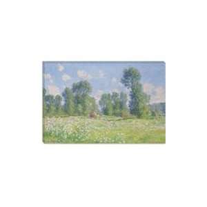 Effet De Printemps A Giverny 1890 by Claude Monet Canvas Art Pri