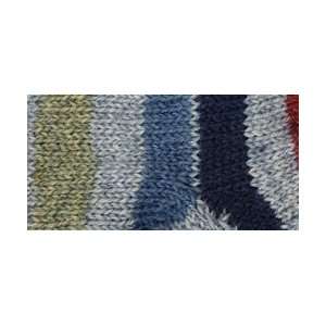  Patons Kroy Socks Yarn, Blue Striped Arts, Crafts 