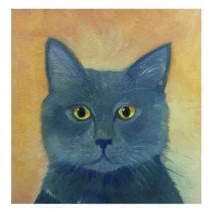  Russian Blue Giclee Poster Print by Mary Stubberfield 