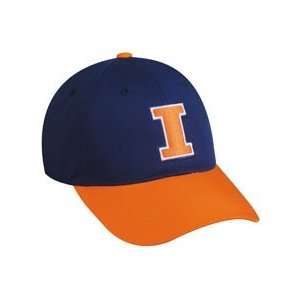  NCAA College ADULT ILLINOIS Fighting Illini Blue/Orange 