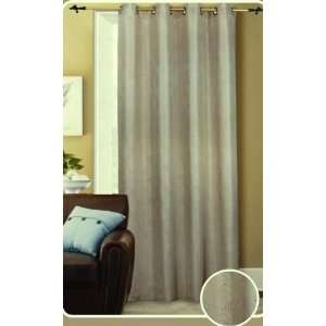  Neptune Taupe Grommet Window Curtain Panel 58x90 Home 