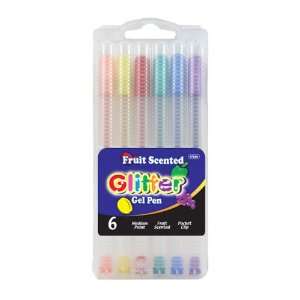   Scented Glitter Color Gel Pen with Case, Case Pack 24