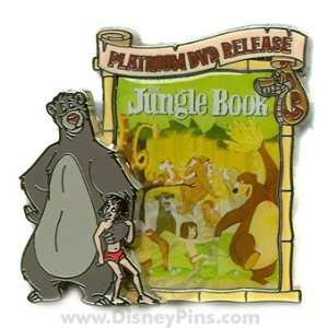  Disney/WDW Jungle Book Platnum DVD Release Pin: Everything 