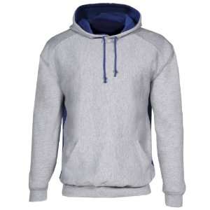   Badger Colorblock Hood Fleece Pullovers OXFORD/ROYAL AM Sports