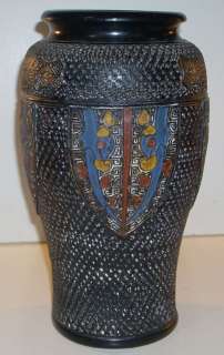 Vintage 7.75 Arts & Crafts Japanese Pottery Vase  