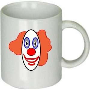  Funny Clown Face Ceramic Coffee Mug 