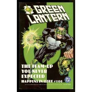    Green Lantern promo 4 page Ash Can 1998 DC Comics 