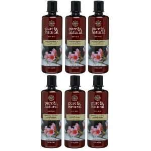 Pure & Natural Body Wash, Moisturizing Almond Oil & Cherry Blossom, 12 