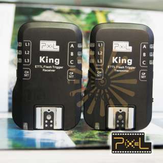 Pixel King Wireless e TTL Flash Radio Trigger for Canon  