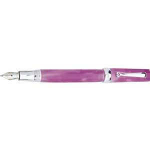  Montegrappa Micra Pink Resin Fountain Pen   Extra Fine 