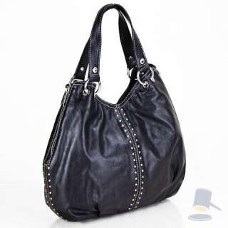 Michael Kors LG Astor Genuine Leather Shoulder Bag  