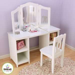  Kidkraft   Deluxe Vanity & Chair   13018: Home & Kitchen