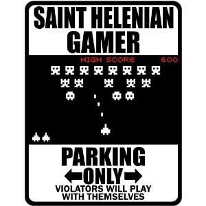  New  Saint Helenian Gamer   Parking Only ( Invaders 