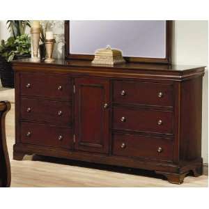 Kearny Dresser in Deep Mahogany Stain: Furniture & Decor