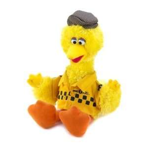  Sesame Street Taxi Cab Driver Bigbird Stuffed Toy Plush 