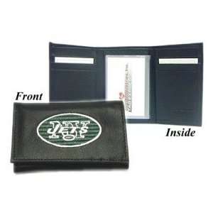  New York Jets Embroidered Leather Tri Fold Wallet Catalog 