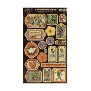  The Magic Of Oz Chipboard Die Cuts: Arts, Crafts & Sewing