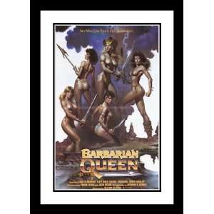 Barbarian Queen 32x45 Framed and Double Matted Movie 