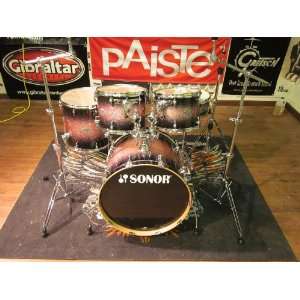  Sonor Select Force Stage 1 Drum Set 5pc Brown Galaxy 