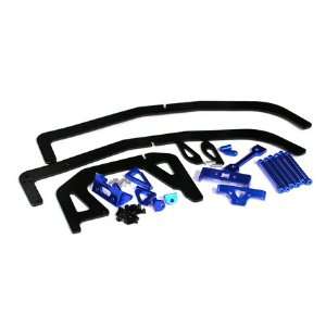   : Integy Roll Cage+Wing Mount Traxxas Jato INTT7927BLUE: Toys & Games