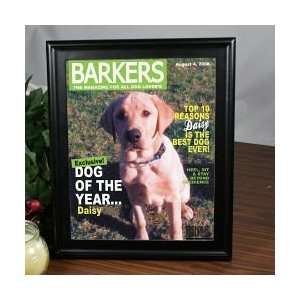 Personalized Dog Barkers Magazine Cover 