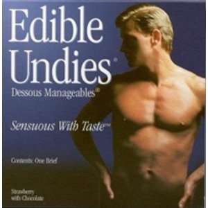  EDIBLE UNDIES MALE STRAWBERRY CHAMPAGNE Health & Personal 