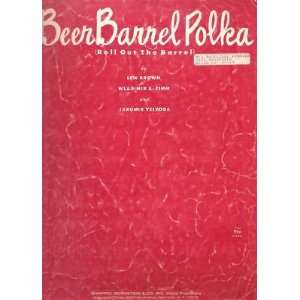   Sheet Music Beer Barrel Polka Roll Out the Barrel 23: Everything Else
